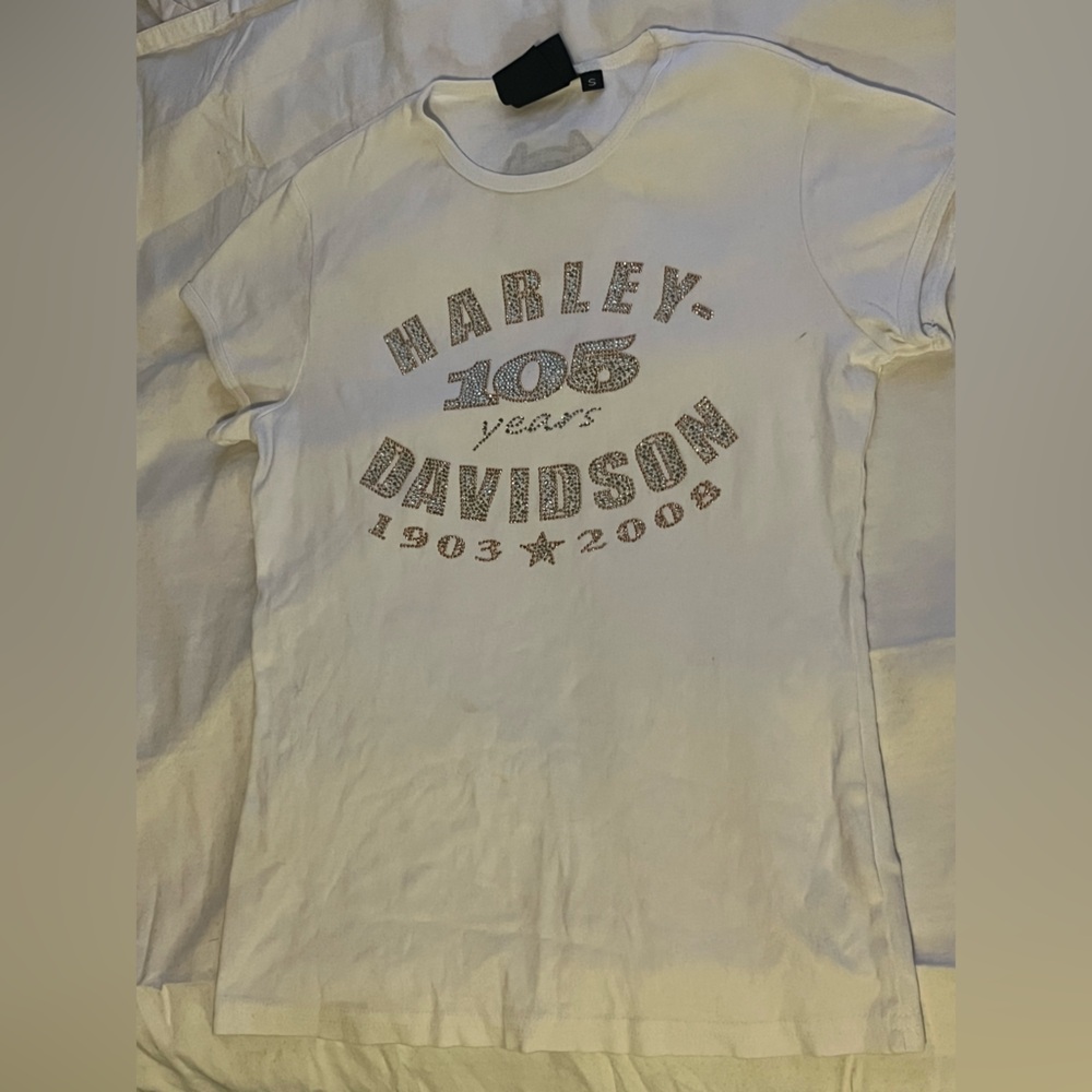 Harley-Davidson Tee with Sparkling Rhinestones !!!✨